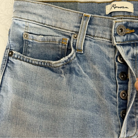 Rowan High Rise Button Fly Jeans Size 27 - Picture 11 of 15